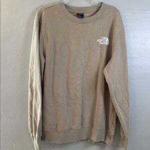 The North Face Men's Beige Crewneck Sweater Size Large